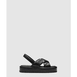 팅 나파 레더 플랫폼 샌들 1XZ749