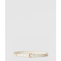 락스터드 유광 가죽 벨트