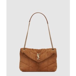 루루 푸퍼백 스웨이드 스몰 577476