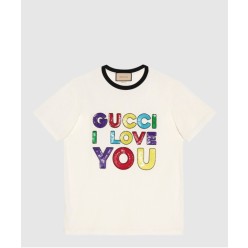 프린트 면 티셔츠