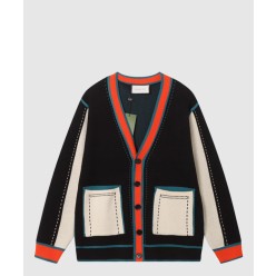 니트 카디건 코트