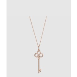 크라운 키 목걸이