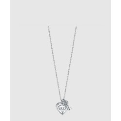 러브 하트 태그 키 목걸이