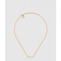 GUCCI 레터 목걸이 777037