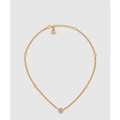 gg 마몬트 더블 플라워 목걸이 702568