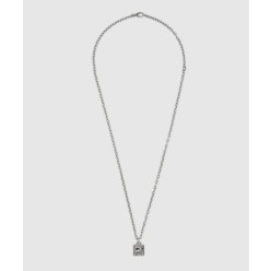 스퀘어 G 십자가 장식의 실버 목걸이 55276