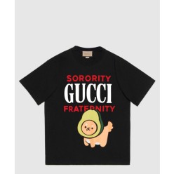 프린트 니트 톱