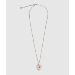 고스트 하트 목걸이 455540