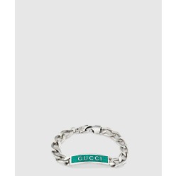 구찌 로고 에나멜 팔찌 678712