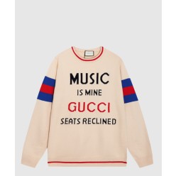 니트 프린트 톱