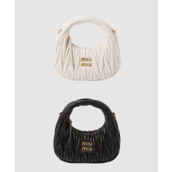 완더 마테라쎄 나파 가죽 호보 미니백 5BP078