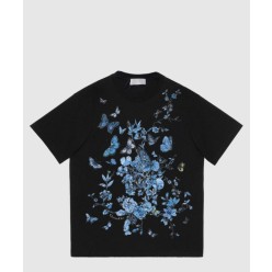 플라워 코튼 톱