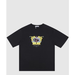 로고 프린트 반팔