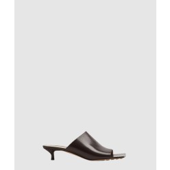 Stretch 가죽 뮬 690022