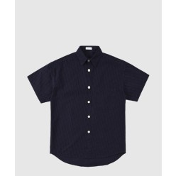 로고 프린트 셔츠 톱