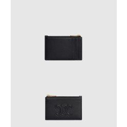 퀴르 트리오페 지퍼 카드 지갑 10K583