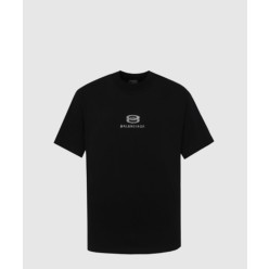 로고 프린트 반팔