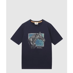 플라워 코튼 톱