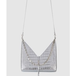 스몰 컷아웃 체인백 크로커