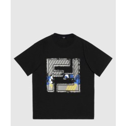 로고 프린트 반팔