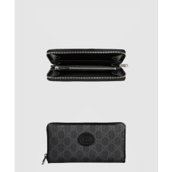 인터로킹 G 지퍼 어라운드 장지갑 673003