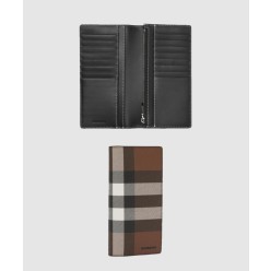 체크 E 캔버스 장지갑 80366701