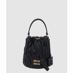 마테라쎄 나파 가죽 버킷백 5BE085