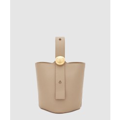 미니 페블 버킷 백 - 소프트 그레인 카프스킨