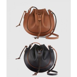 홀스슈 숄더백 카프스킨