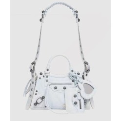 워싱 데님 토트백 700940