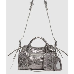 XS 핸드백 실버 700940