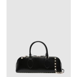 락스터드 이스트 웨스트 가죽 토트백