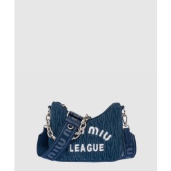 마테라쎄 데님 숄더백 5BH211