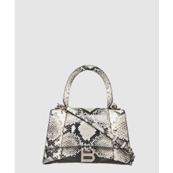 뱀피 엠보 가죽 모래시계 클러치 564796