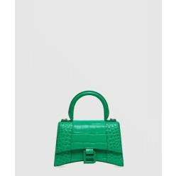아워글래스 XS 크로커다일 엠보싱 핸드백 592833