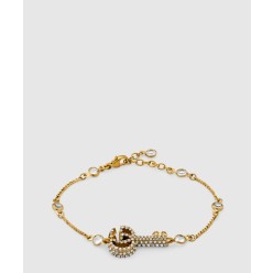 크리스탈 GG 키 팔찌 645623