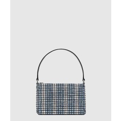 에어리스 라인스톤 메시 파우치 20C120