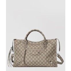 지퍼 토트 겸 크로스백 681695