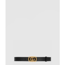 더블 G 스퀘어 버클 벨트 575587