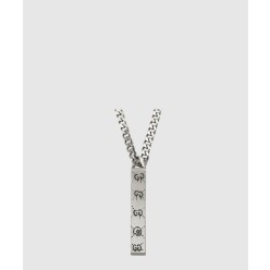 고스트 바 펜던트실버 목걸이 455314