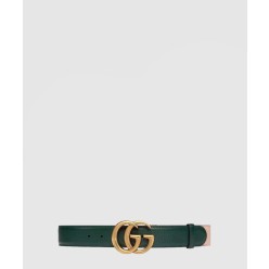 듀얼 G 가죽 패치 벨트 709985