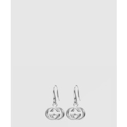 피어스 인터로킹 G 실버 귀걸이 223321