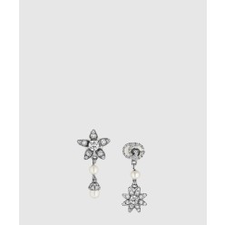 크리스탈 더블 G 귀걸이 581824