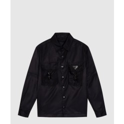 로고 긴팔 코트