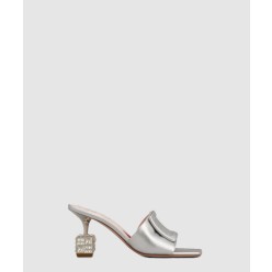 Cube Strass뮬 슬리퍼 6493