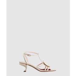 Virgule 레더 샌들 6393