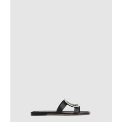 비키 버클 레더 슬리퍼 5042