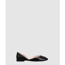 래커 버클 발레리나 플랫 6683