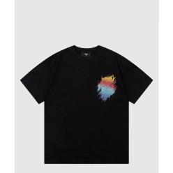 고 폴로 셔츠 플라워 코튼 톱