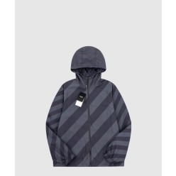 로고 프린트 코트